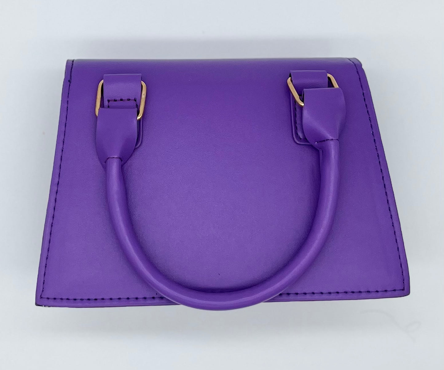 FOXË DOLLS MEET UP SQUARE PURSE IN PURPLE